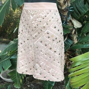 Bebe sequin mini skirt